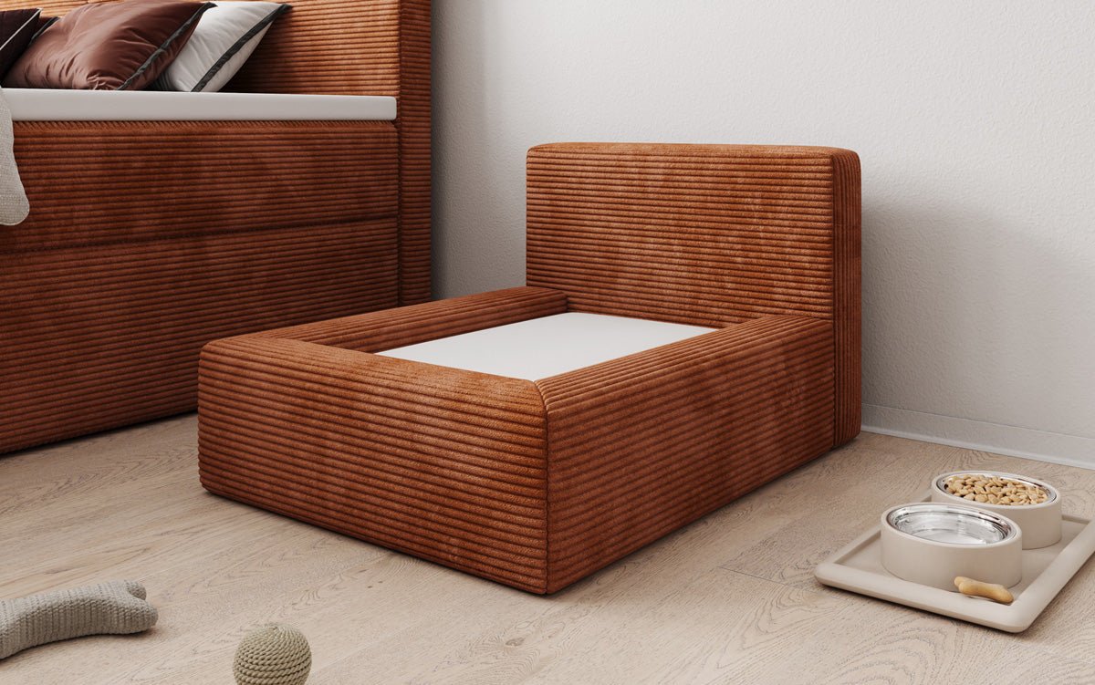 Dog bed LupoLounge 80 × 60 cm in Corduroy