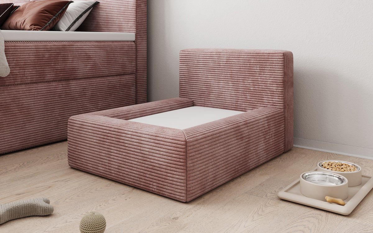 Dog bed LupoLounge 80 × 60 cm in Corduroy