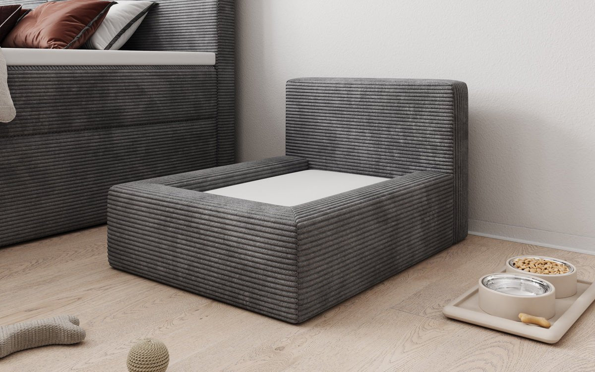 Dog bed LupoLounge 80 × 60 cm in Corduroy