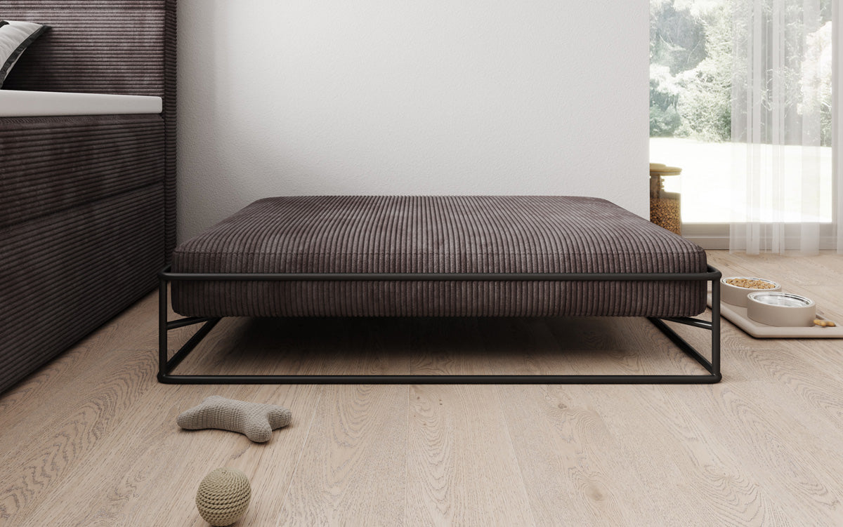 Dog bed Lumo 80 × 100 cm in Corduroy
