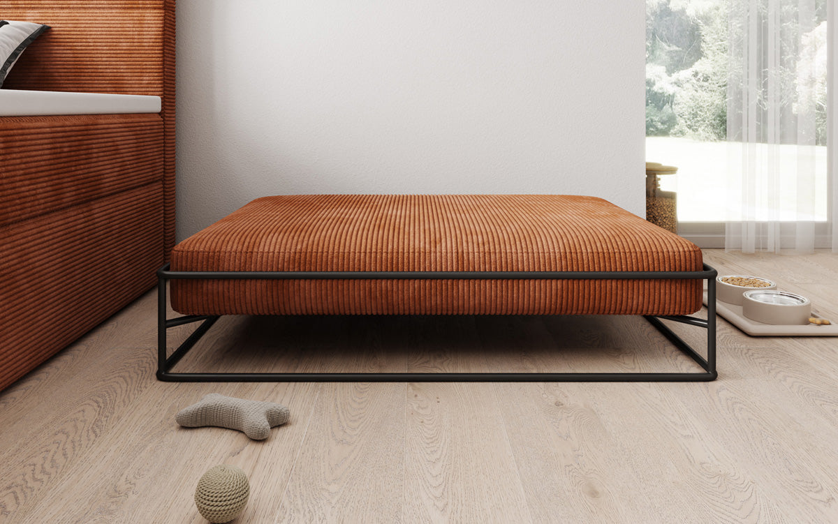 Dog bed Lumo 80 × 100 cm in Corduroy