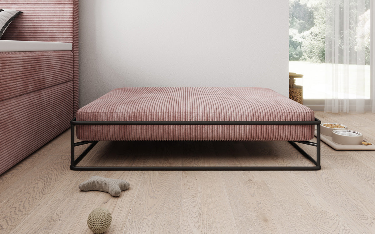 Dog bed Lumo 80 × 100 cm in Corduroy