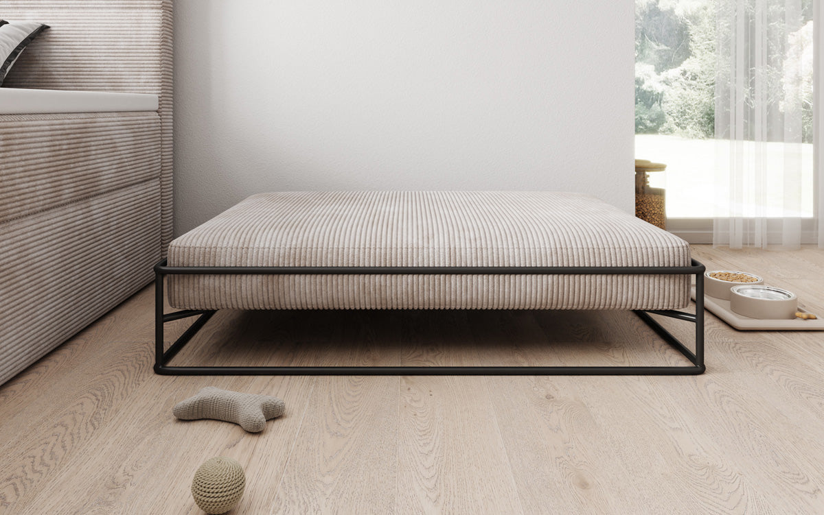 Dog bed Lumo 80 × 100 cm in Corduroy