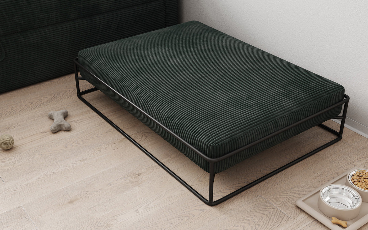 Dog bed Lumo 80 × 100 cm in Corduroy