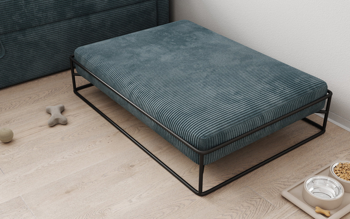Dog bed Lumo 80 × 100 cm in Corduroy