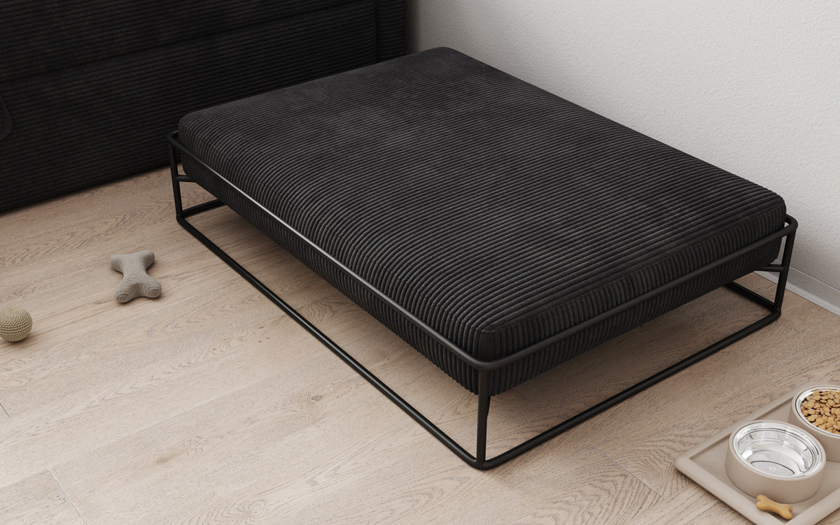 Dog bed Lumo 80 × 100 cm in Corduroy