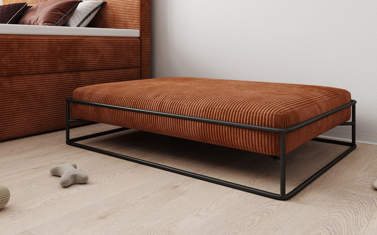 Dog bed Lumo 80 × 100 cm in Corduroy