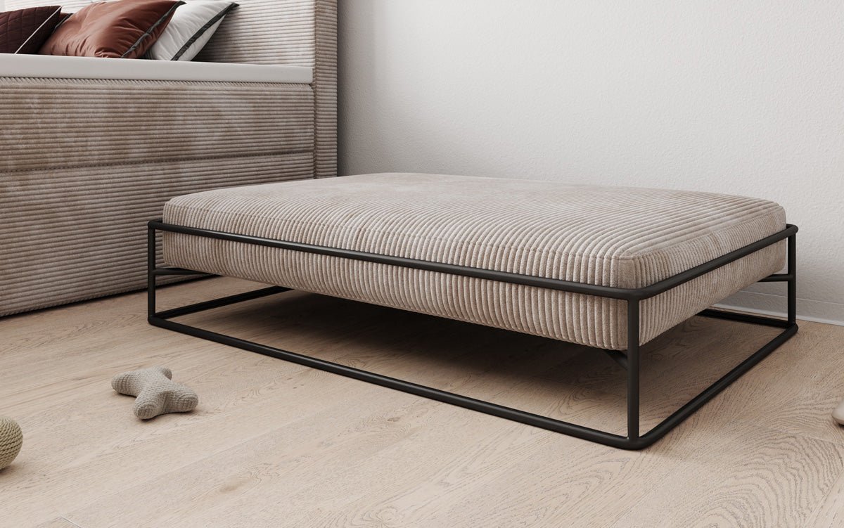 Dog bed Lumo 80 × 100 cm in Corduroy