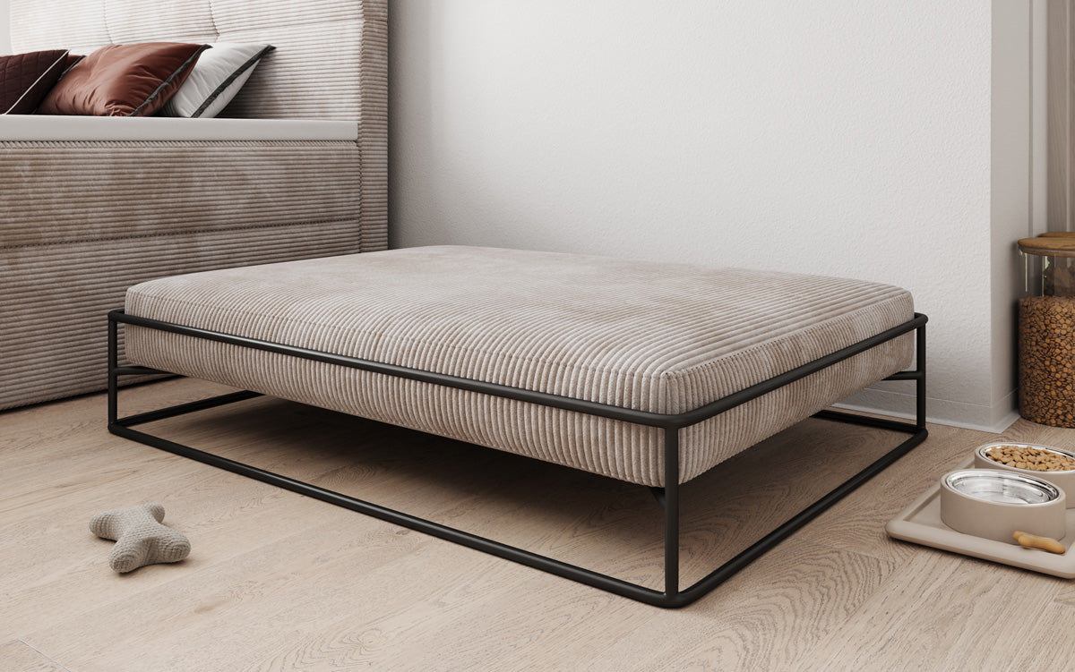 Dog bed Lumo 110x80 cm in Corduroy