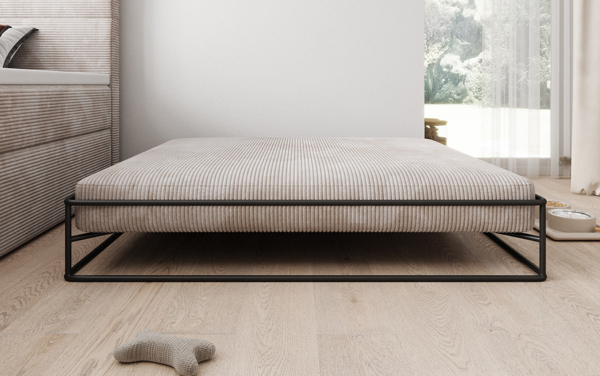 Dog bed Lumo 100x120 cm in Corduroy