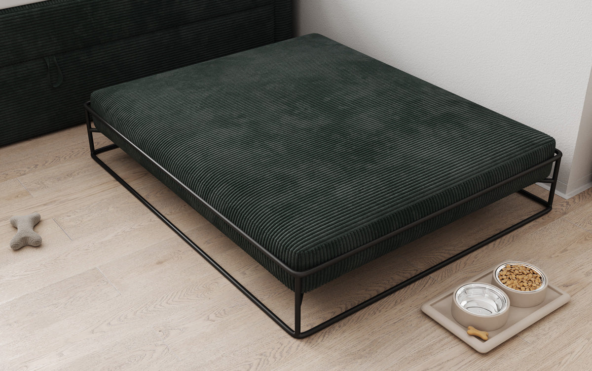 Dog bed Lumo 100x120 cm in Corduroy
