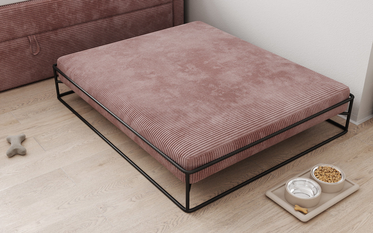 Dog bed Lumo 100x120 cm in Corduroy