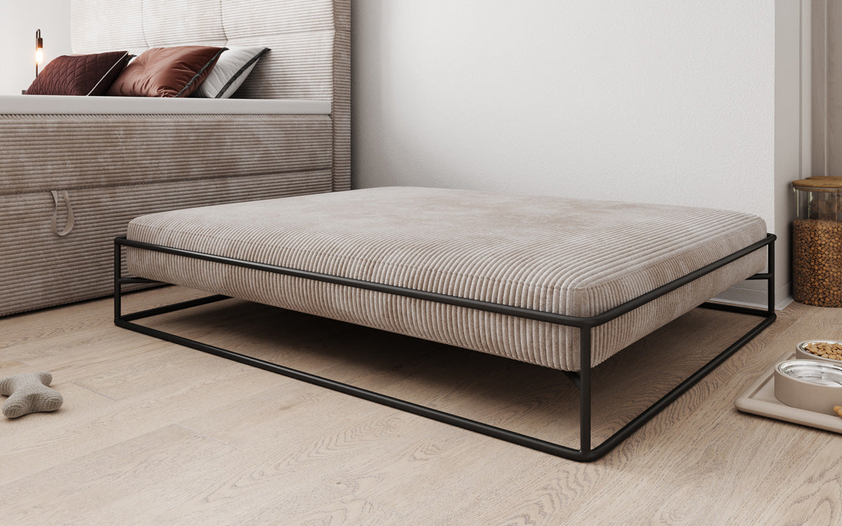Dog bed Lumo 100x120 cm in Corduroy