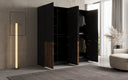 Moduro Naro Duo – Zweimoduliger Design-Kleiderschrank in Eiche Wotan