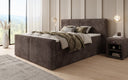 Boxspringbett Ophelia II mit Schubladen in Cord