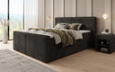 Boxspringbett Ophelia II mit Schubladen in Cord