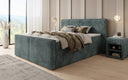 Boxspringbett Ophelia II mit Schubladen in Cord