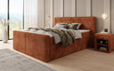 Boxspringbett Ophelia II mit Schubladen in Cord