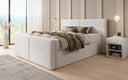 Box spring bed Ophelia II with drawers in velvet