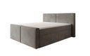Box spring bed Ophelia II with drawers in velvet