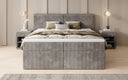 Box spring bed Ophelia with drawers in Corduroy