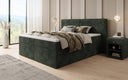 Box spring bed Ophelia with drawers in Corduroy