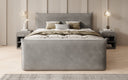 Box spring bed Liana II with lift-up storage in velvet