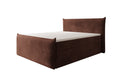 Box spring bed Liana II with lift-up storage in velvet