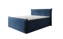 Box spring bed Liana II with lift-up storage in velvet