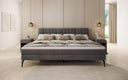 Familien Boxspringbett Savona – 220/240x200 in Samt