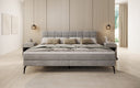 Familien Boxspringbett Savona – 220/240x200 in Samt