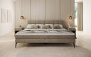 Familien Boxspringbett Savona – 220/240x200 in Samt