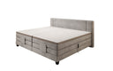 Family Box Spring Bed Noela 220/240x200 electrically adjustable in velvet