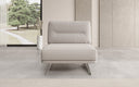 Designer Sofa-Sessel Torino ohne Armlehnen in Bouclé