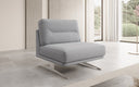 Designer Sofa-Sessel Torino ohne Armlehnen in Bouclé