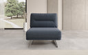 Designer Sofa-Sessel Torino ohne Armlehnen in Bouclé