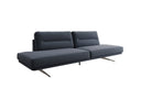 Designer Sofa Torino 3 Sitzer Open in Bouclé