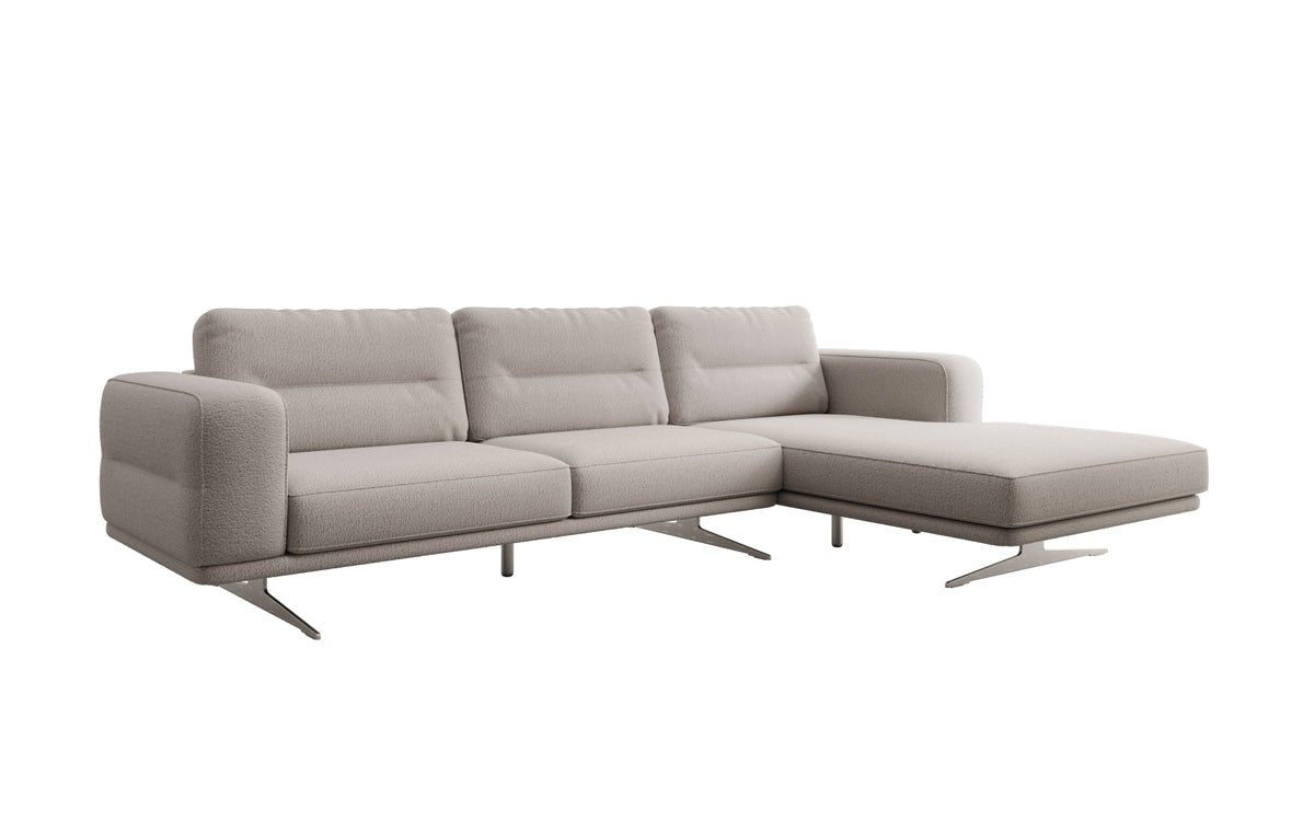 Designer L Sofa Torino in Bouclé