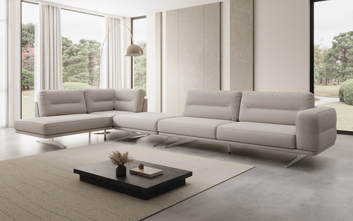 Designer Sofa Torino L Maxi in Bouclé