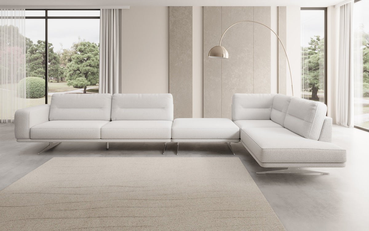 Designer Sofa Torino L Maxi in Bouclé