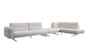 Designer corner sofa Torino Maxi in bouclé