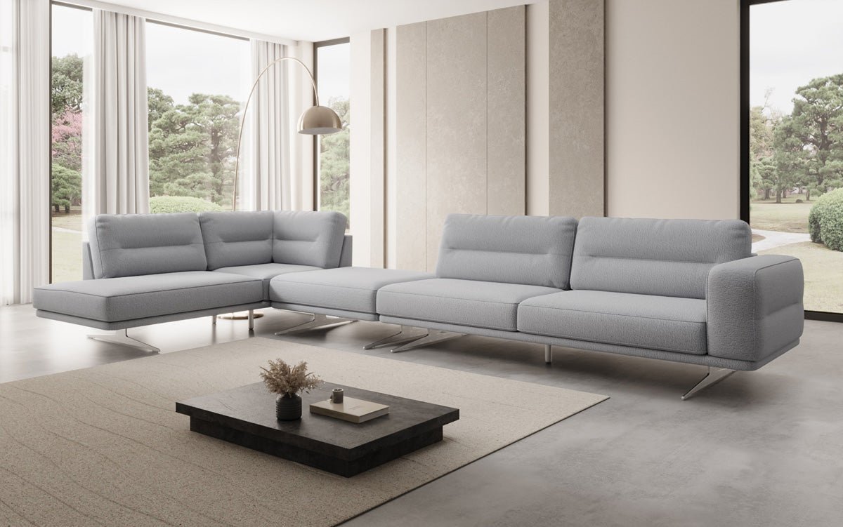 Designer Sofa Torino L Maxi in Bouclé