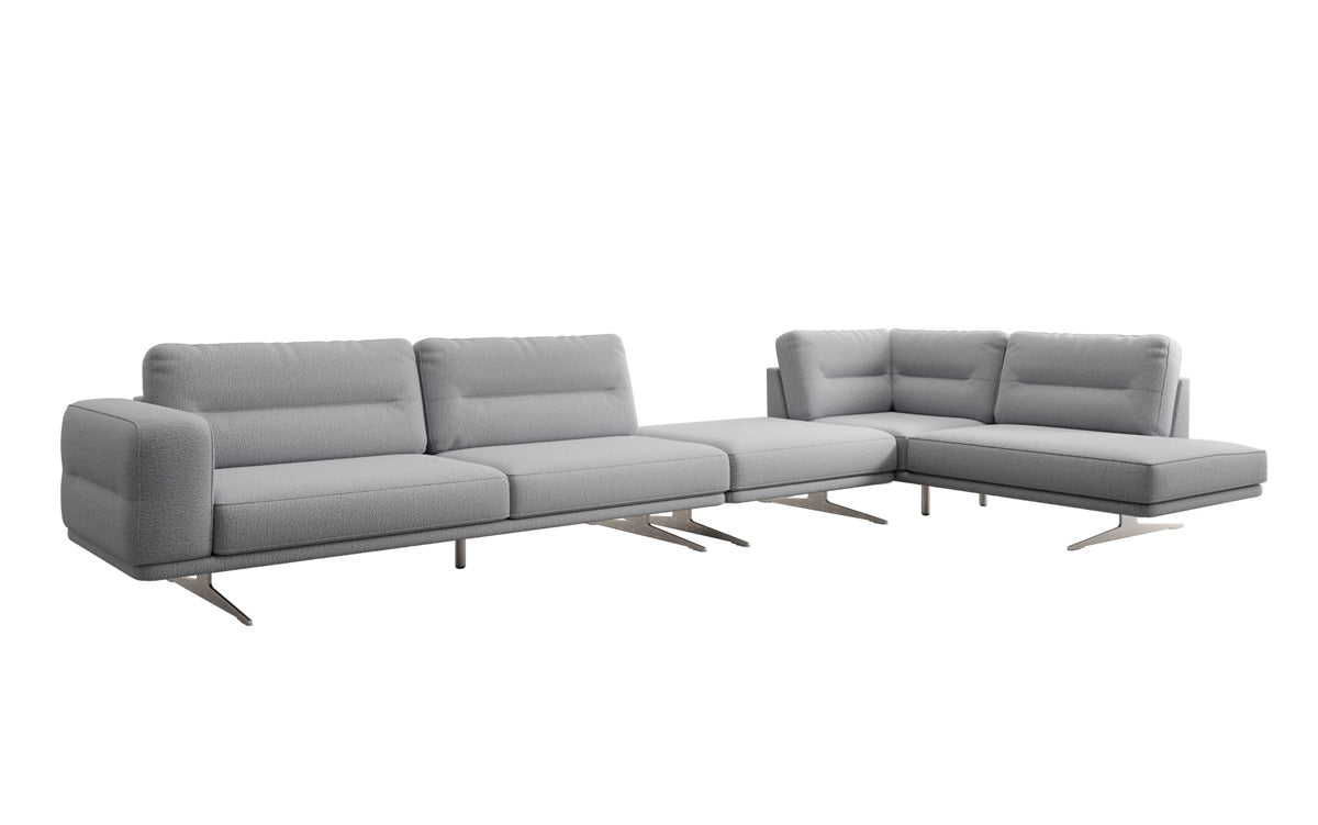 Designer Sofa Torino L Maxi in Bouclé