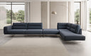 Designer corner sofa Torino Maxi in bouclé