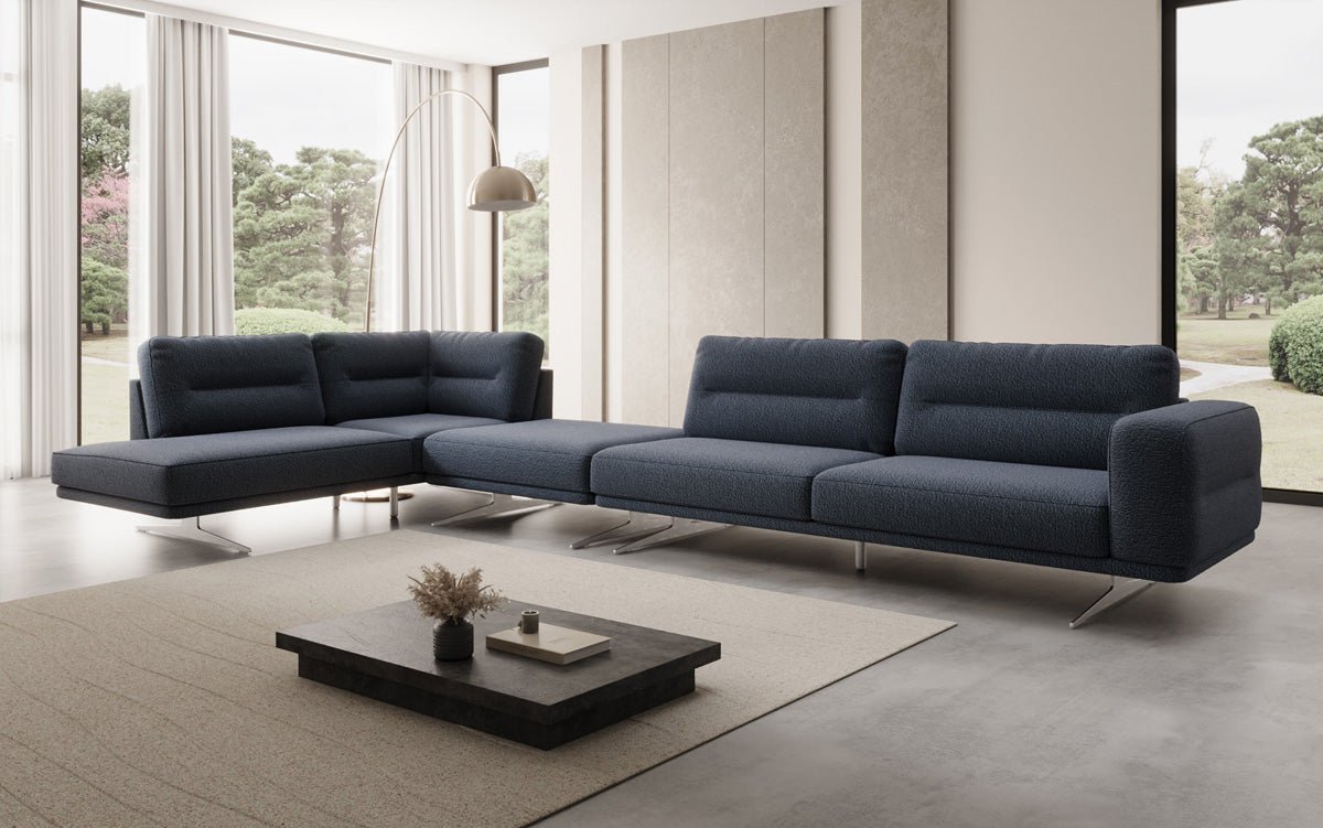 Designer Sofa Torino L Maxi in Bouclé