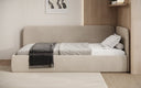 Designer Polsterbett/Gästebett/Sofa Cleo mit Stauraum
