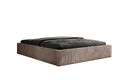 Designer Polsterbett Base mit Stauraum ohne Headboard in Cord