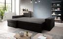 Designer Ecksofa Denver Stoff mit Schlaf- und Klappfunktion