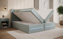 Minera Box Spring Bed with LED, USB, and Storage