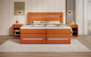 Minera Box Spring Bed with LED, USB, and Storage